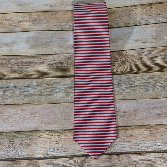 Brooks Brothers Other - Brooks Brothers Makers Tie Red-White Stripe